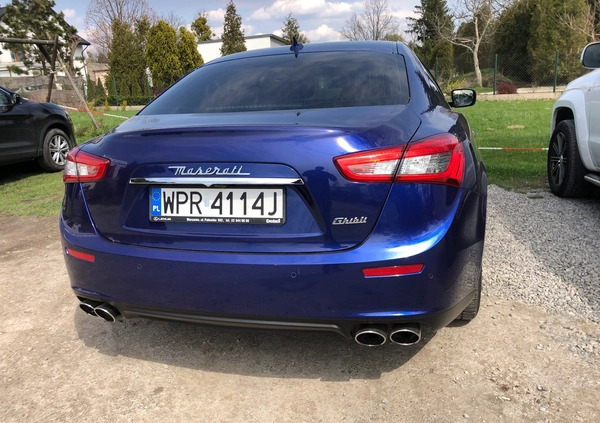 Maserati Ghibli cena 75000 przebieg: 235000, rok produkcji 2015 z Radom małe 191